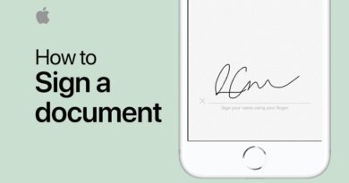 How To Sign a Document on an iPhone