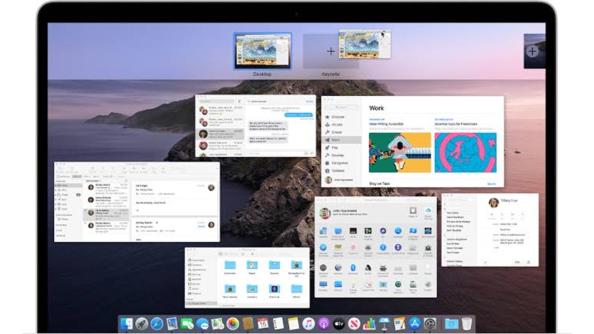 How to create and use multiple desktops on macOS