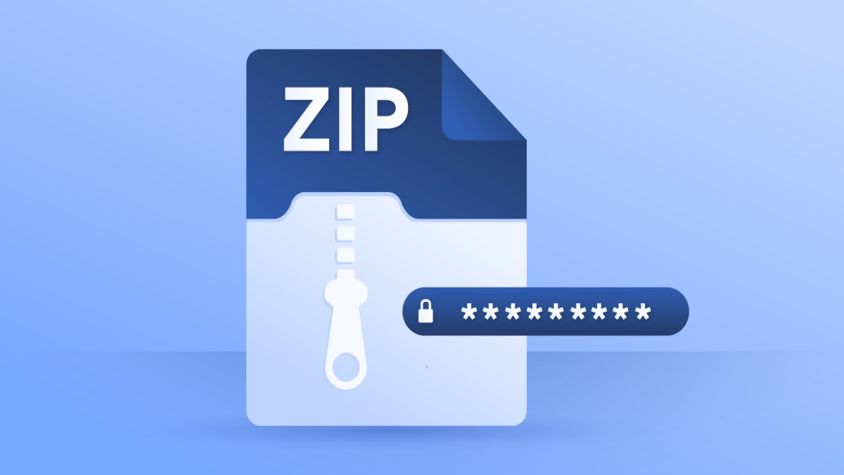 How to password protect a ZIP file on Windows 11