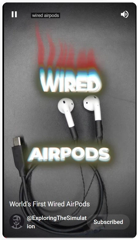 wired Apple ipods