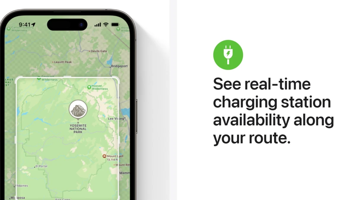 Apple iOS 17 to bring free EV charging stations 