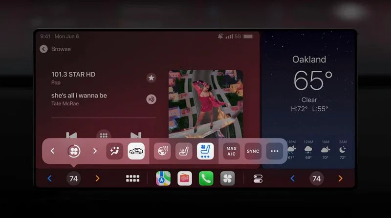 Next-generation Apple Carplay