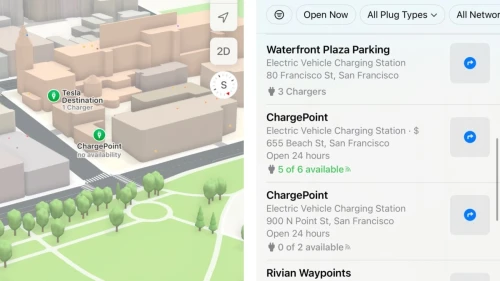 Apple iOS 17 to bring free EV charging stations 