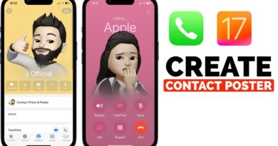 How To Create a Contact Poster on iOS 17
