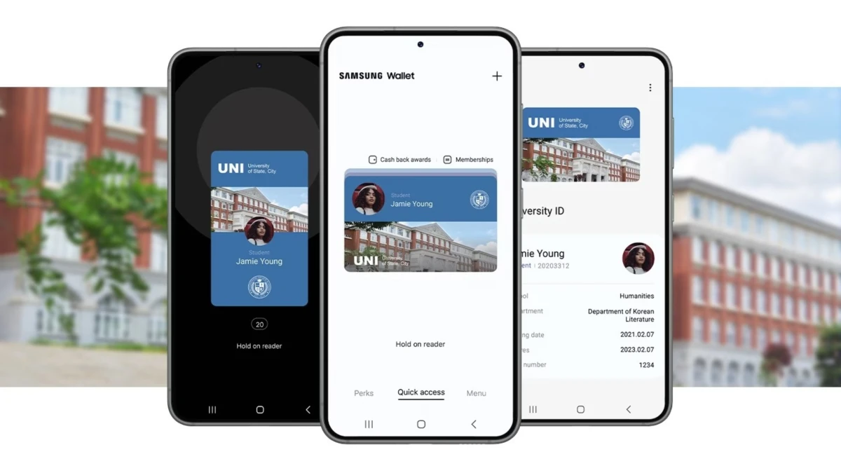 Samsung Wallet student ID support