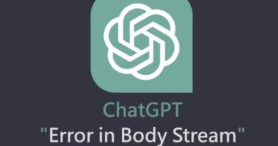 How To Fix Error in Body Stream on ChatGPT