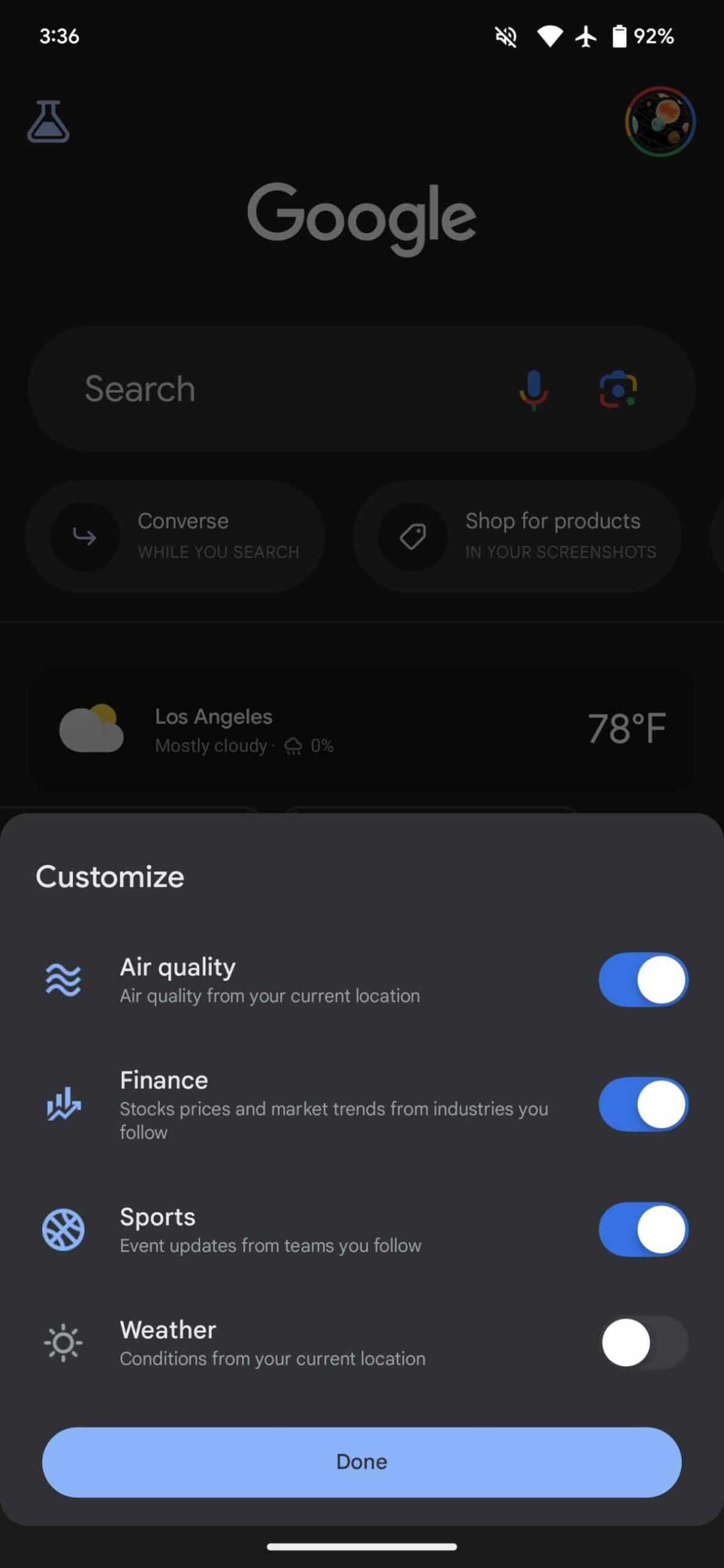 Google Discover gets support to show Air Quality (AQI) card