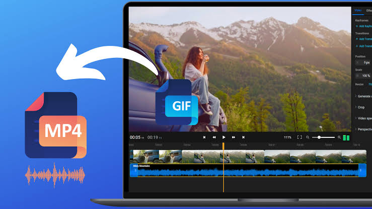 Convert GIF to MP4 in Windows 11/10