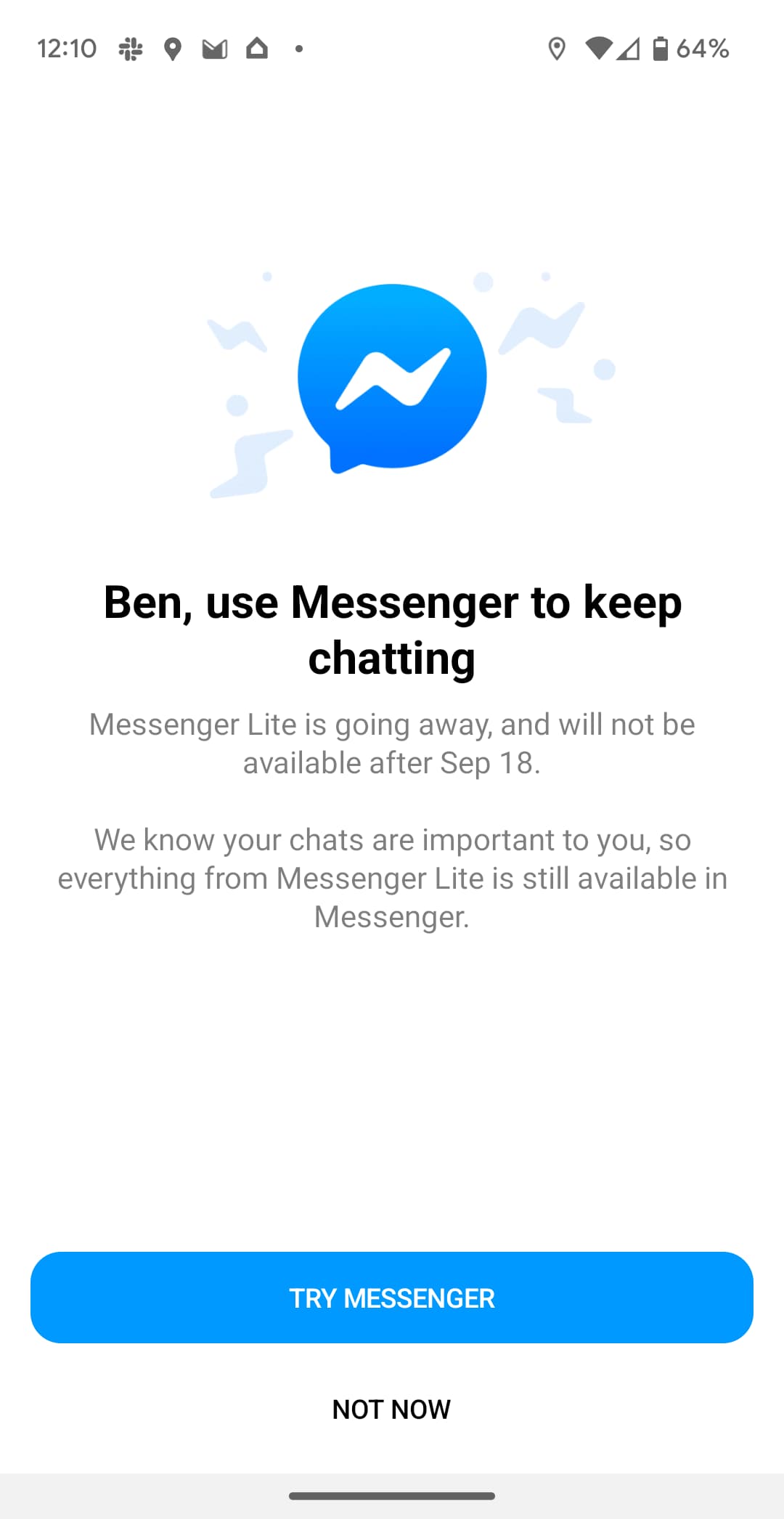 Messenger Lite