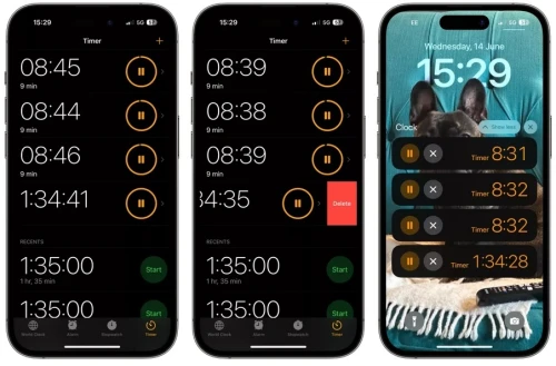 Multiple timers coming to iPhones with iOS 17