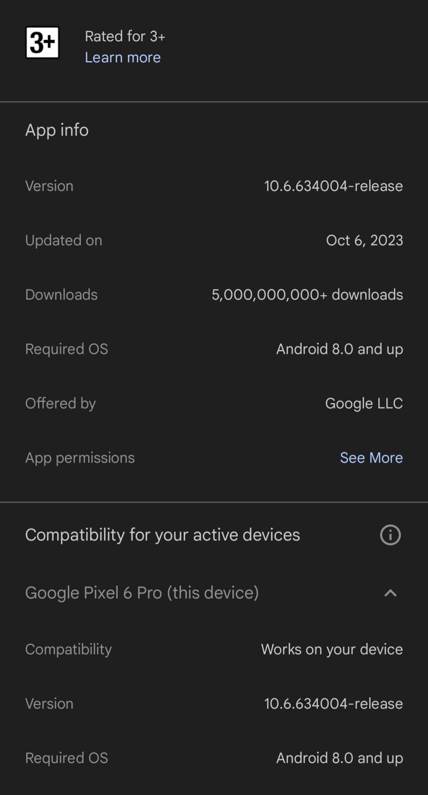 Android Auto 10.6 beta update 