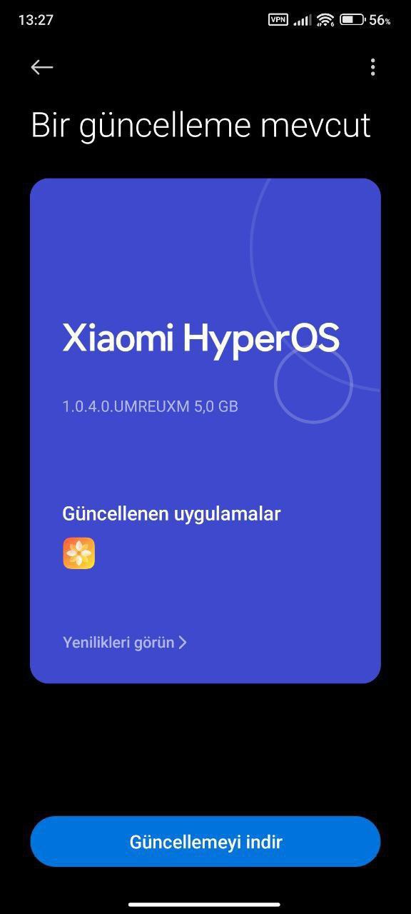 POCO F5 Android 14 HyperOS update 