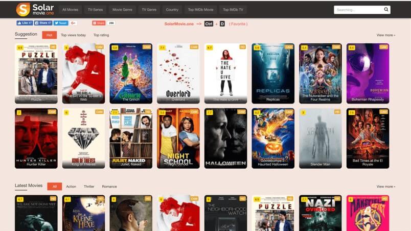 Sites like SolarMovie to Watch Free Movies/TV Series