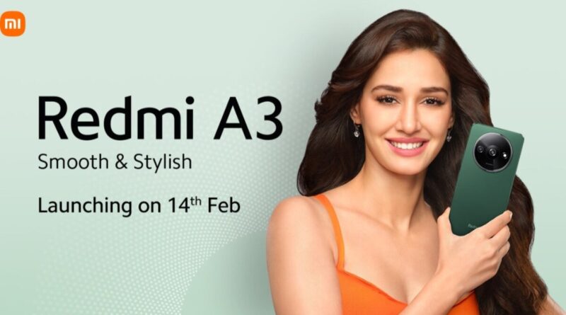Xiaomi Redmi A3 launch date officially confirmed