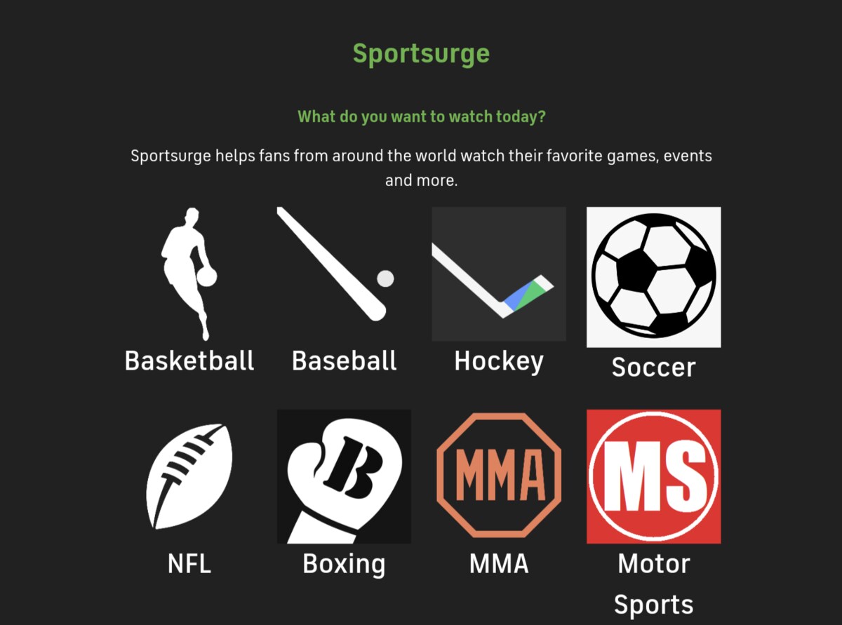 Best Sportsurge Alternatives