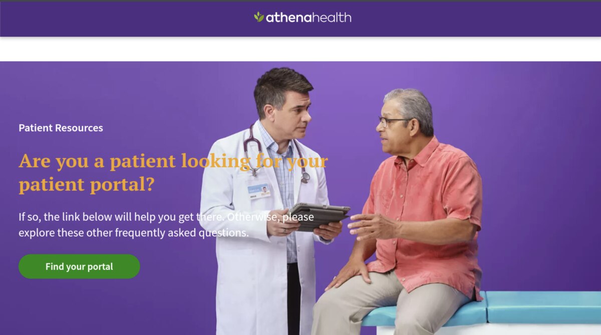 Athena Health Patient Portal Account