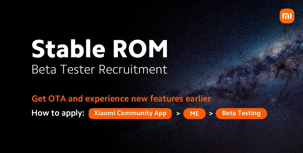 Xiaomi HyperOS beta recruitment 