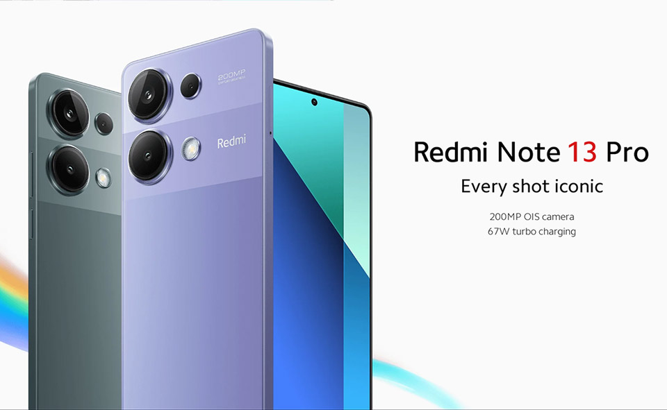 Global Redmi Note 13 Pro 4G Android 14