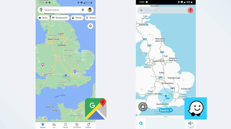 Google Maps vs Waze