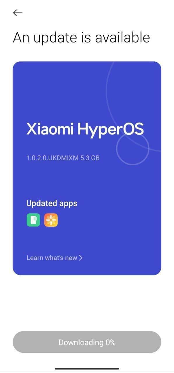 Xiaomi 11T Pro Android 14 HyperOS update Global 