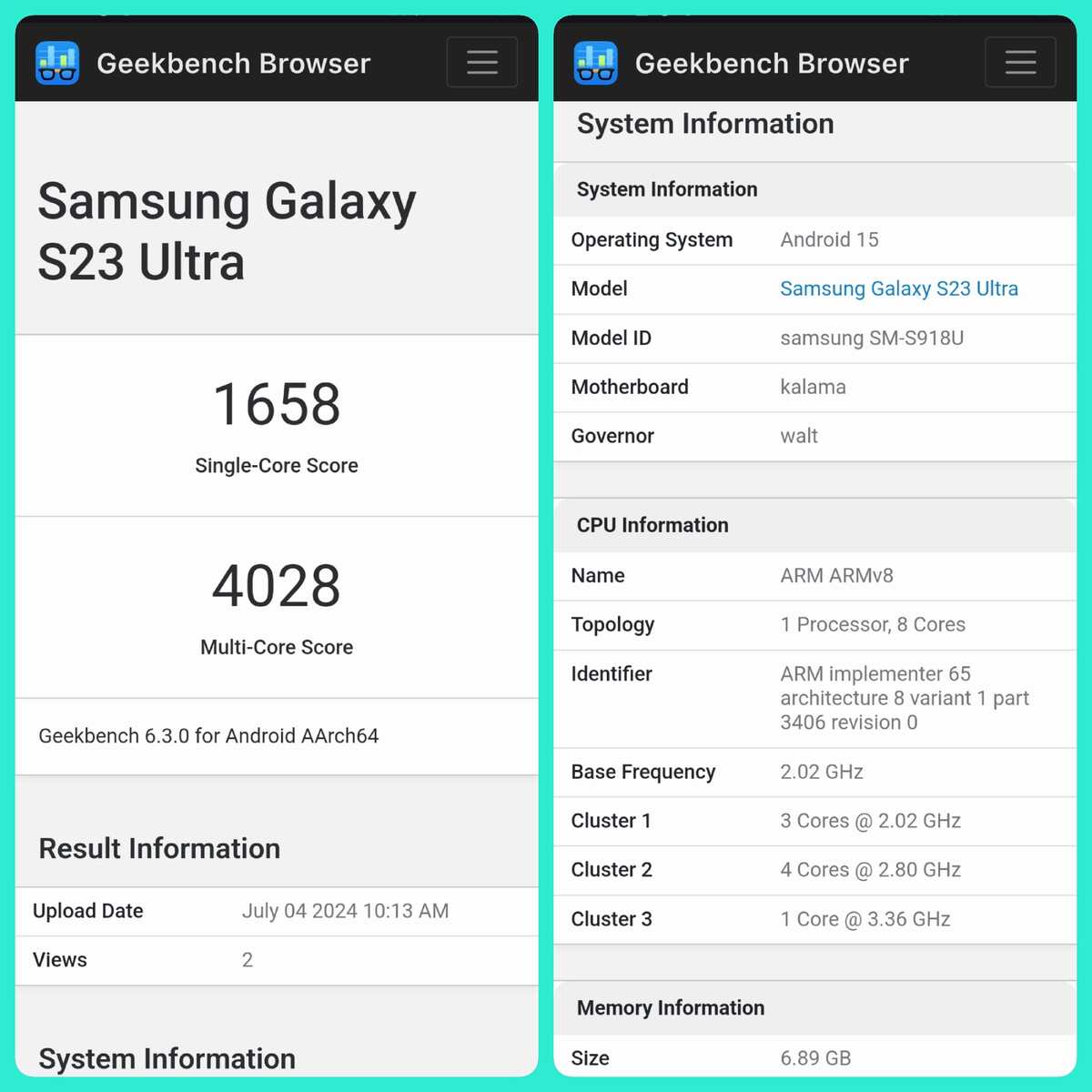 Galaxy S23 Ultra Android 15-based One UI 7