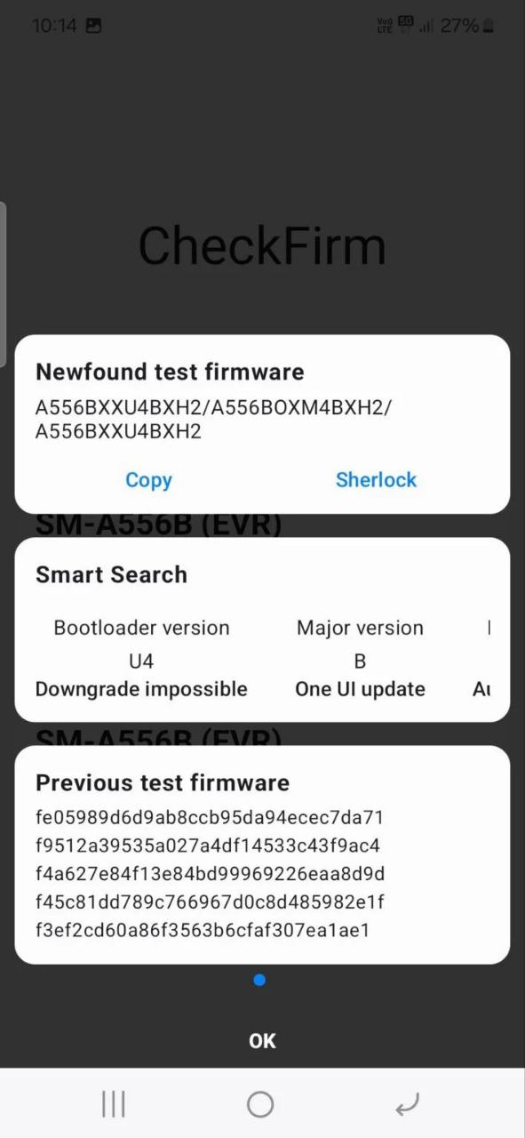 Galaxy A55 Android 15-based One UI 7