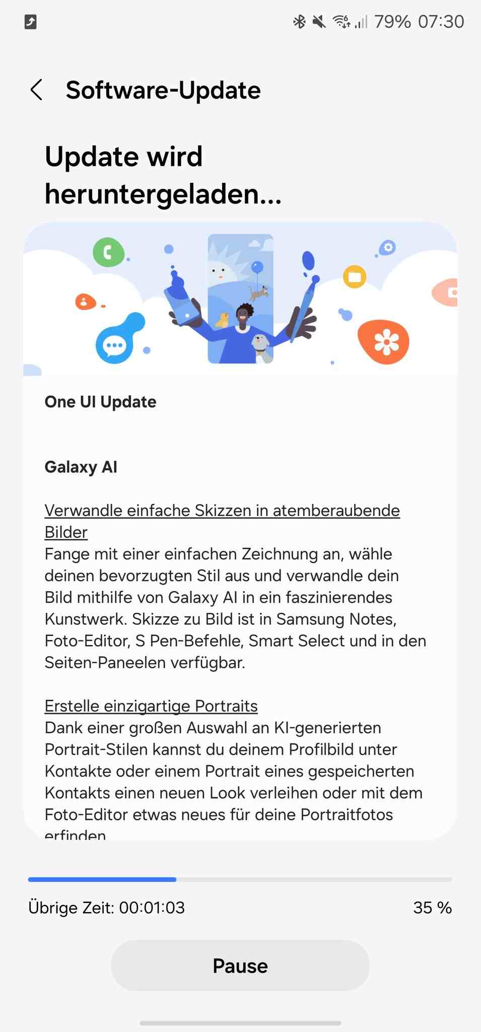 Galaxy S23 One UI 6.1.1 update release in Europe 