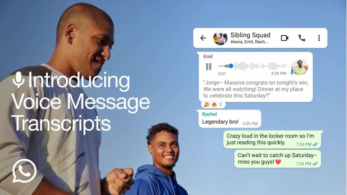 WhatsApp Voice Note Transcripts