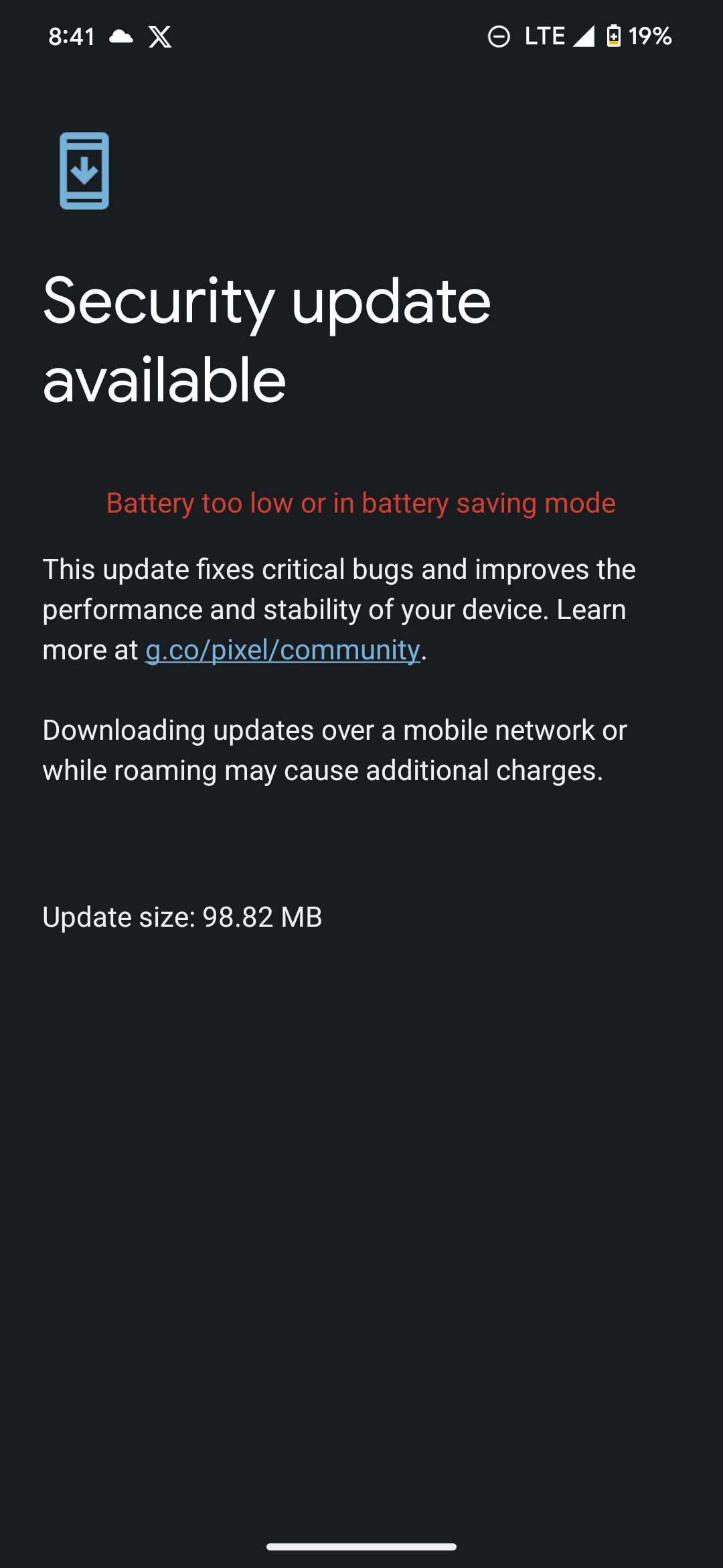 Pixel January 2025 security patch update