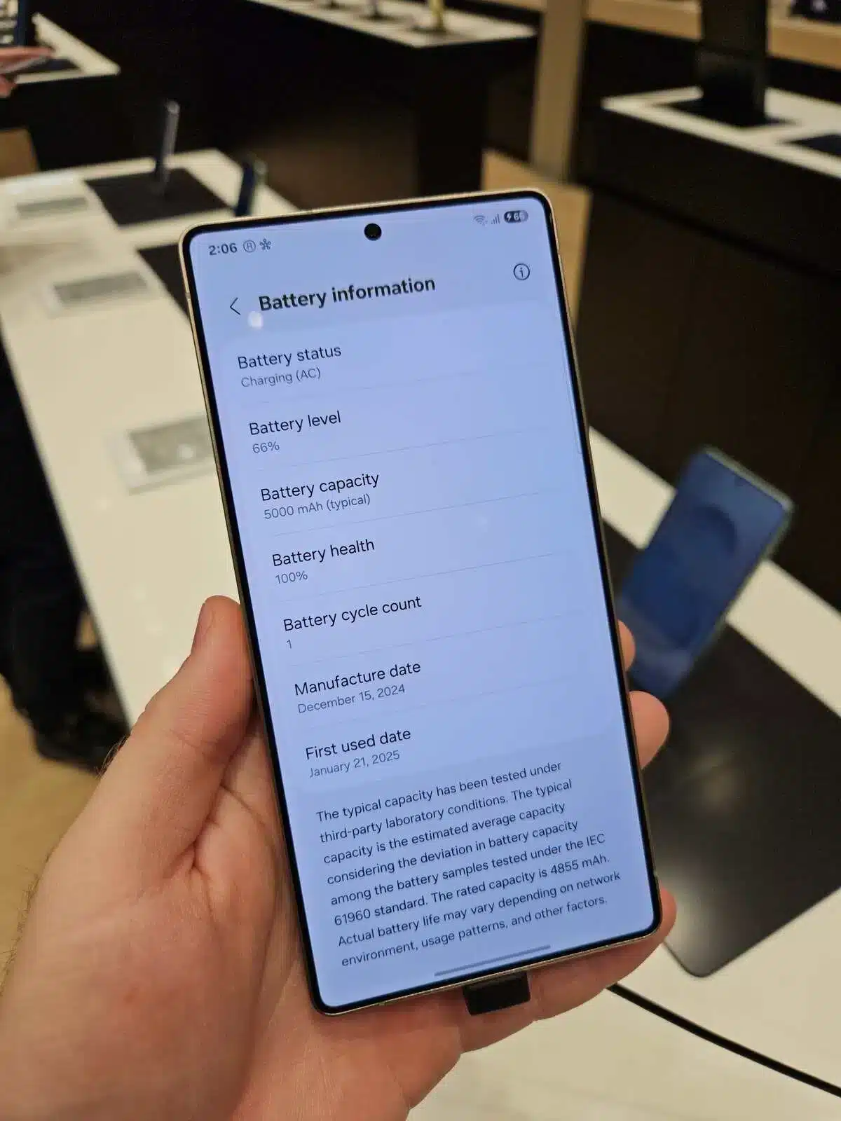 It is now easy to see Battery health on Samsung Galaxy smartphones It is now easy to see Battery health on Samsung Galaxy smartphones