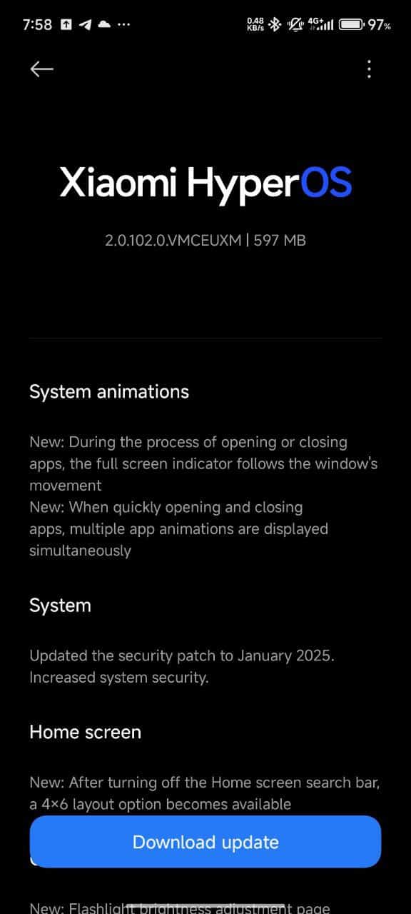 Xiaomi 13 HyperOS 2.1 update is now available in Europe Xiaomi 13 HyperOS 2.1 update is now available for download in Europe. It comes with new features including a new Game Turbo performance dashboard