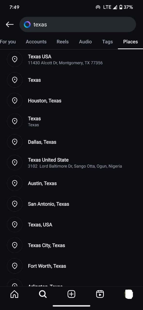 How do I add a USA friend on Instagram