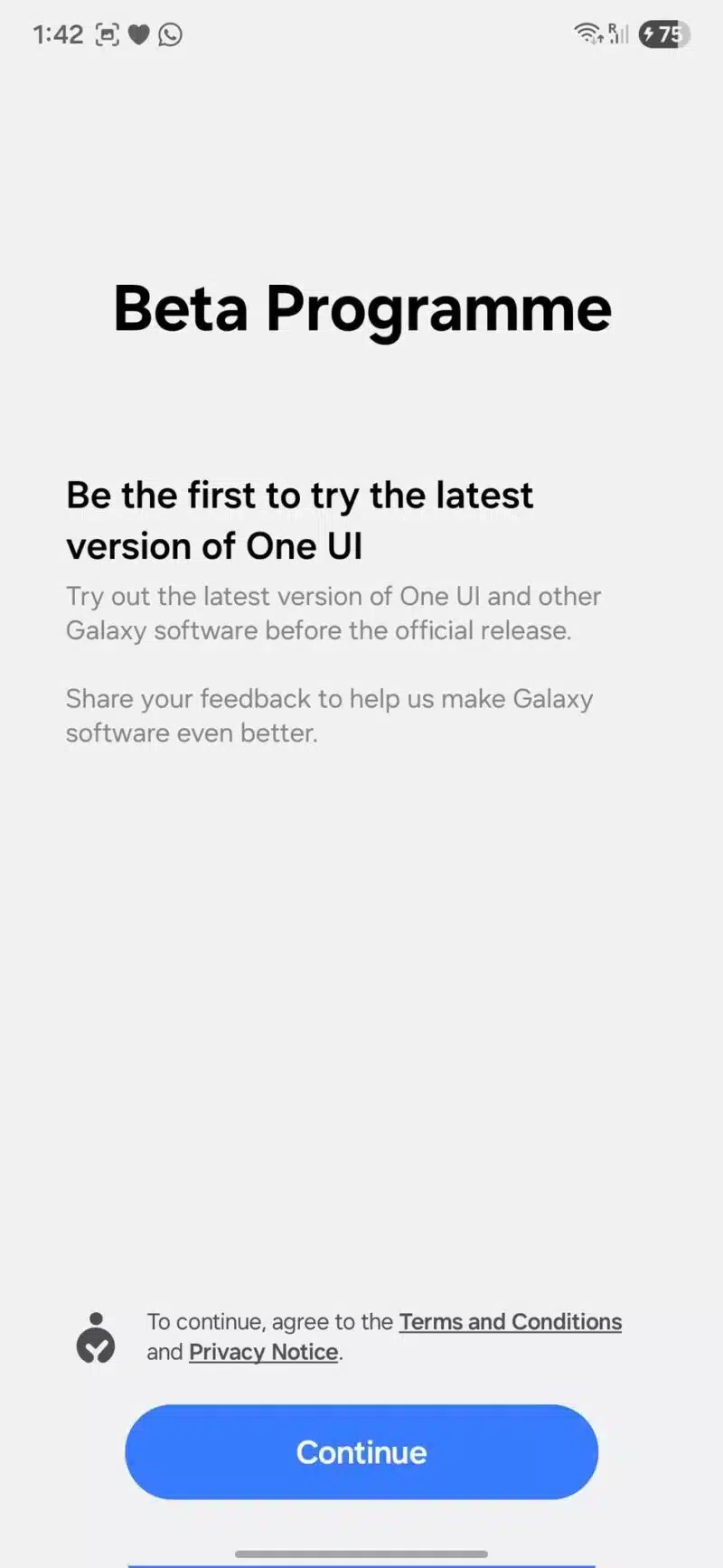 Samsung One UI 8 beta update in Poland and India 